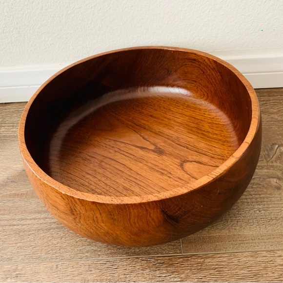 Verity southall teak Wood Bowl - Picture 1 of 12